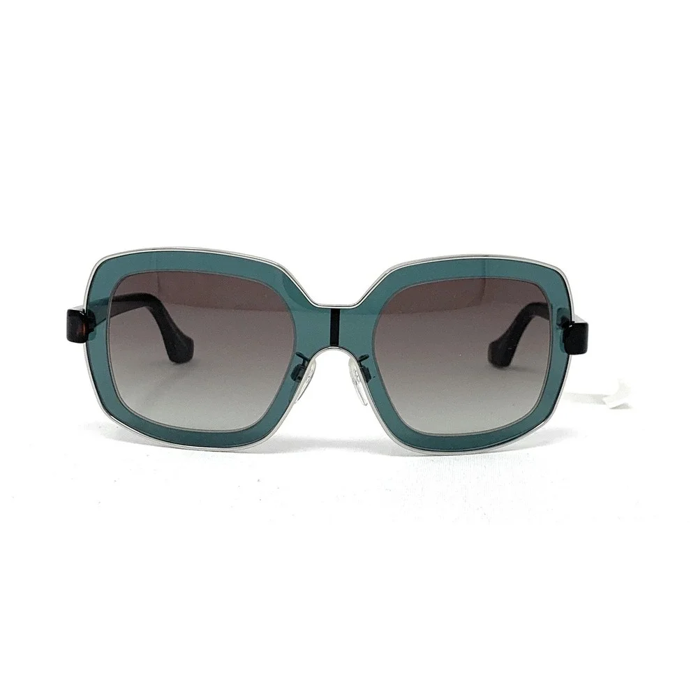 Balenciaga Women's Sunglasses BA0063 93-F Shiny Light Green 55mm‎